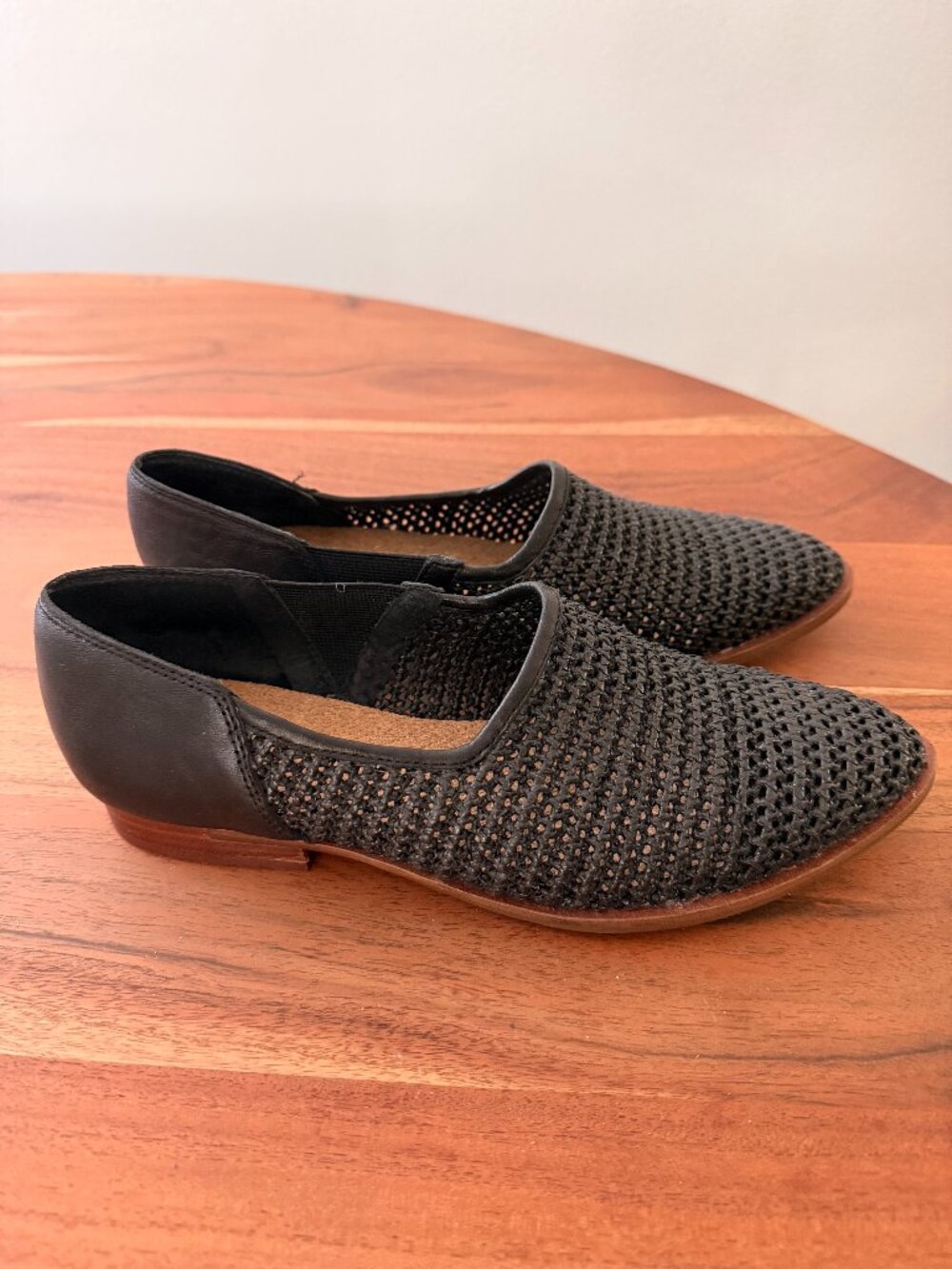 Kelsi Dagger Skyline Black Mesh Flat - Size 8.5